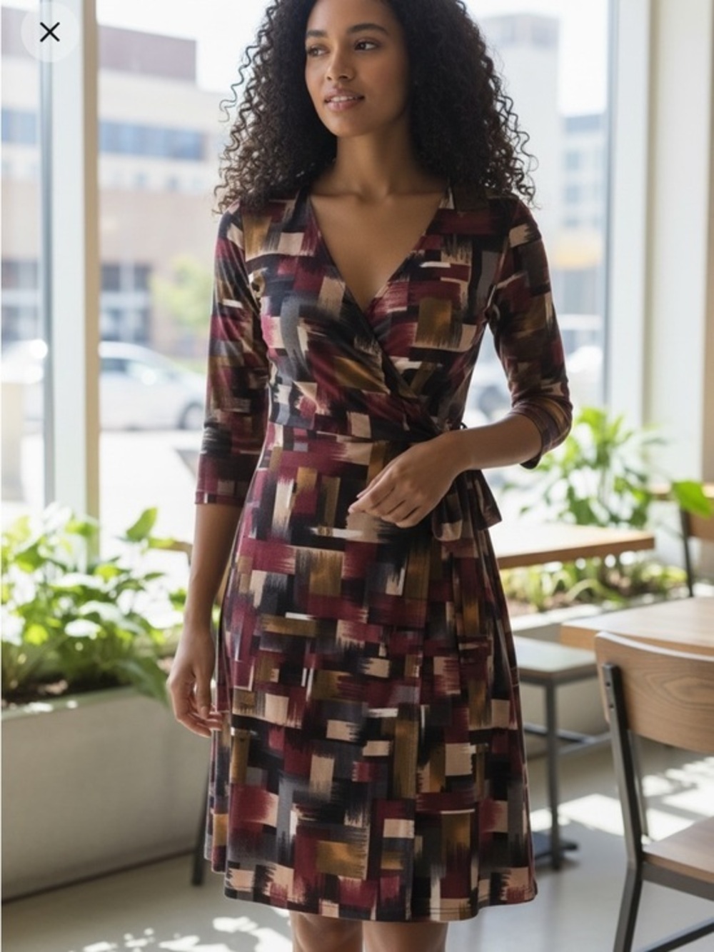 Venus Wrap Maxi Dress